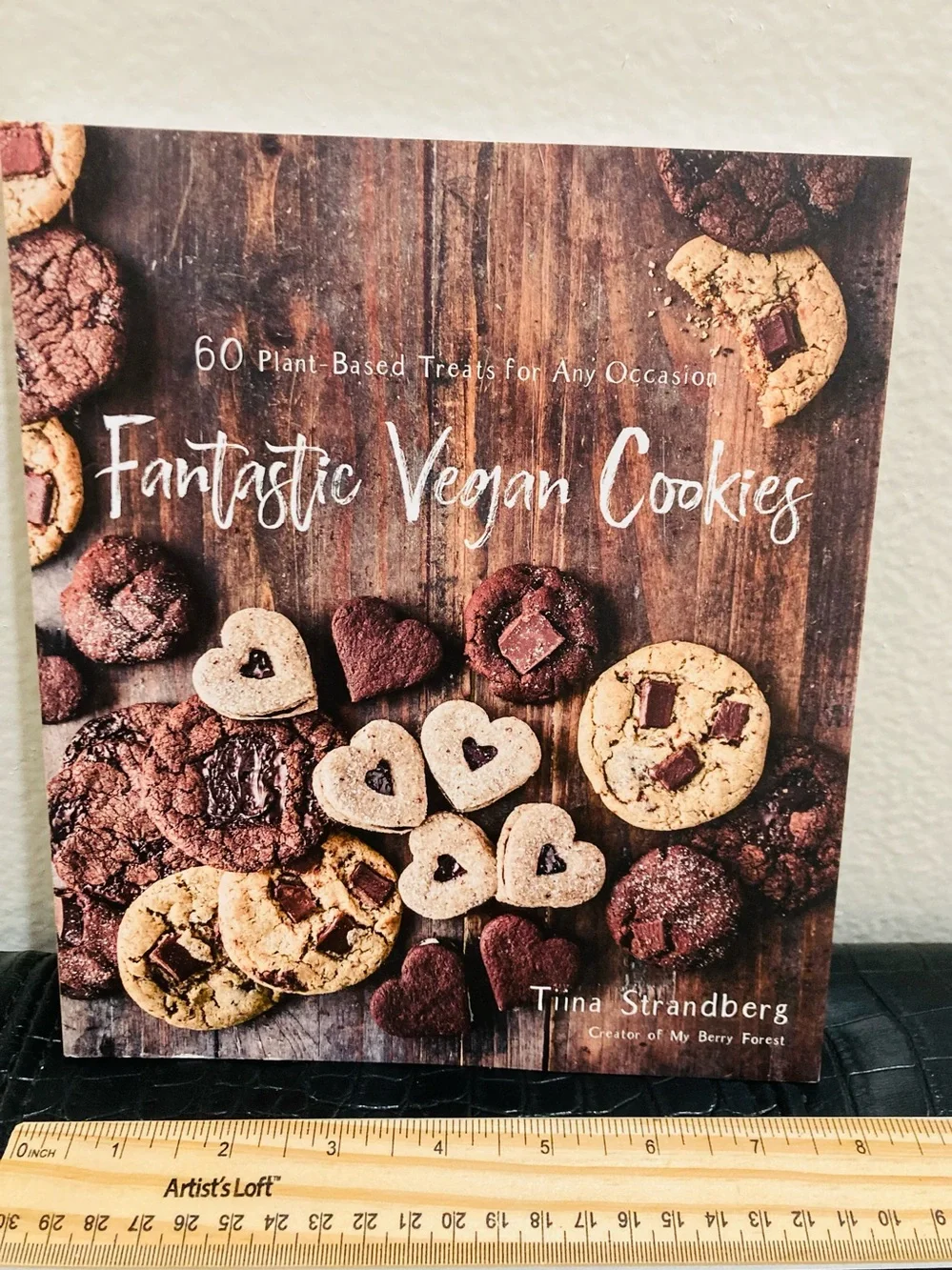 NEW Fantastic Vegan Cookies Cookbook 60 Plant-Based Treats by Tiina Strandberg